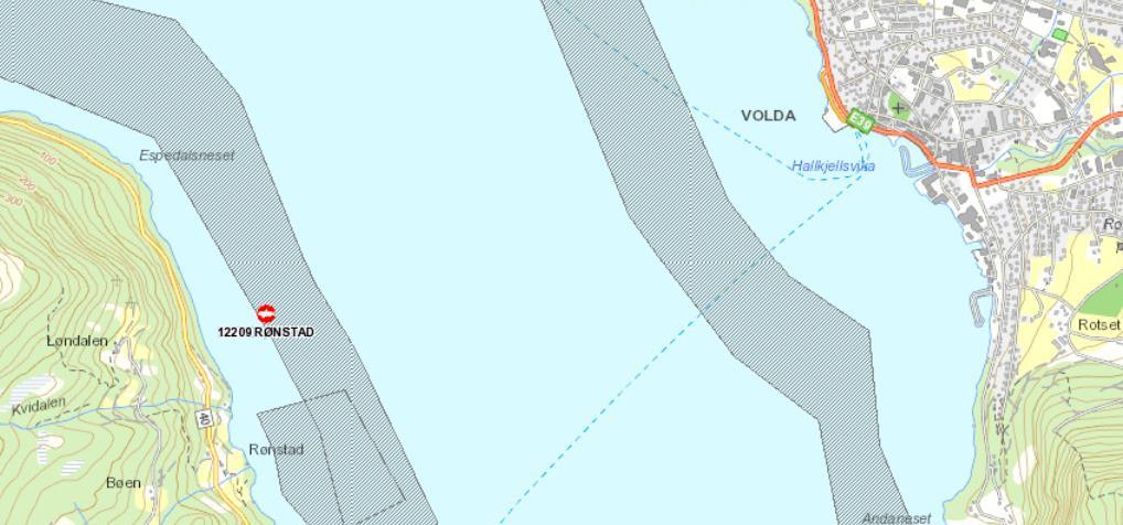 Volda fergekai, Volda. Sedimentundersøkelse multiconsult.no 1 Innledning 1.4 Interessekonflikter 1.4.1 Fiskeri og havbruk Det er ikke registrert akvakulturkonsesjoner/anlegg i umiddelbar nærhet av fergekaien.