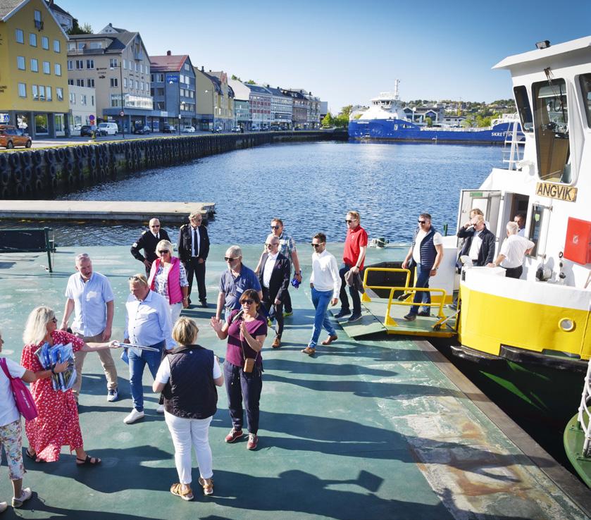 1 Om bord Havnesightseeing med lokal historieforteller i