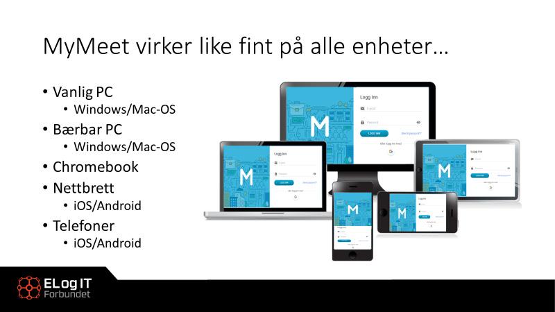 Frem til dagen før landsmøtet starter vil du kunne benytte «Testmøte» for å bli litt kjent med hvordan MyMeet fungerer.