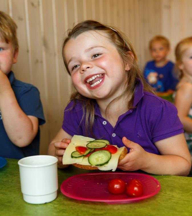 Utjevne forskjeller Barnehagen kan bidra til å redusere sosiale forskjeller i kosthold Tilrettelegging for velorganiserte og sunne måltider som inkluderer alle