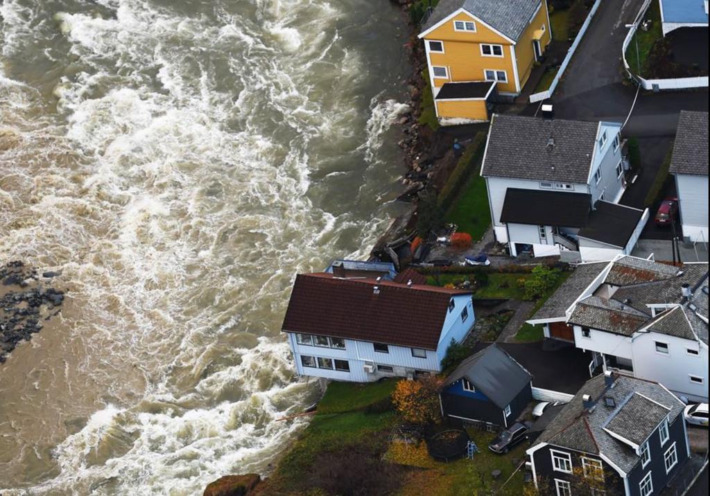 Klimaendringer, mer nedbør.