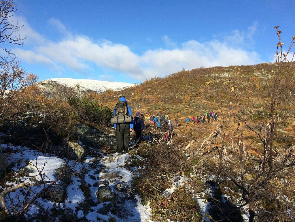 Newtoncamp på Bjørnevasshytta 2018. Foto: Sondre Rua Dokken På realfagsdagen ble det nok en gang laget en ny modul, og det er laget ti helt ulike moduler siden oppstarten av Newton Camp i 2009.