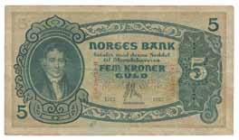 10 kroner 1939 Æ, 1942 A (2), 1942 B (2), 1942 C (2) og 1943 D (2) VK 250 634 10 kroner 1943.