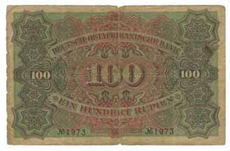 ØSTAFRIKA/GERMAN EAST AFRICA 749 100 rupien 1905. No.1973.