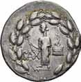 Kjøpt av Oslo Mynthandel a/s ca.1985 1118 1118 Octavian, denarius, Roma (?) 31-30 f.kr.