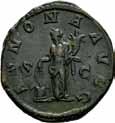 1311 1183 Philip I 244-249, Æ sestertius, Roma 245-247 e.kr. R: Annona stående mot høyre S.8990 RIC.