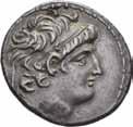 22 23 24 22 Lydia, Persisk keisertids mynt, Artaxerxes I (?) ca.450 f.kr., siglos 5,36 g). Knelende buesktter mot høyre/inkus Cfr.S.