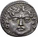96 97 98 96 C. Cassius Longinus 55 f.kr., denarius. Hode av Bonus Eventus mot høyre/ørn stående mot høyre S.391 Cr.428/3 1+/01 800 Ex. CNG liste 17.1 (23/1-1992) 97 Mn. Acilius Glabrio 49 f.kr., denarius. Hode av Salus mot høyre/valetudo stående mot venstre S.