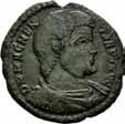 1123 293 294 293 Constantius II 337-361, siliqua, Sirmium 353-355 e.kr. R: Innskrift innenfor krans S.17936 01 1 500 Ex.