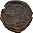 follis, Antiokia, 533-537 e.kr. R: Stor M S.216 DOC.