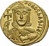 443 443 Nicephorus I & Stauracius 803-811, solidus, Constantinople (4,53 g). Byste av Ncephorus/Byste av Stauracius. Liten ripe på revers/slight scratch on reverse S.1604 DOC.2c.2 01 4 000 Ex.