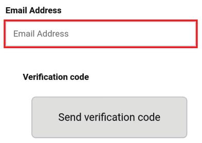 XXXXX Du får en kode på eposten din som legges inn i feltet Veriﬁcation code.