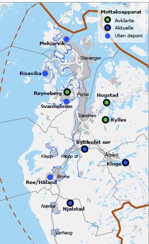 6. Regionalt mottakssenter I massehåndteringsplanen for Jæren har Njølstad blitt satt opp som et potensielt mottakssted for mellomlagring, gjenvinning og deponering av masser for områder i Time og Hå