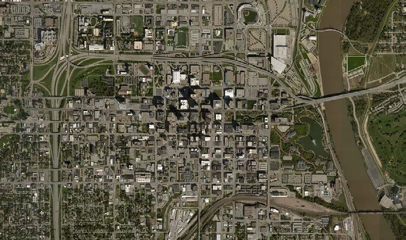 EXTEDED VIEW AERIAL TD Ameritrade Baseball Stadium Creighton University 480 CenturyLink Center DODGE STREET DOUGLAS STREET FARAM STREET HAREY STREET Central High School Civic Site Federal Courthouse