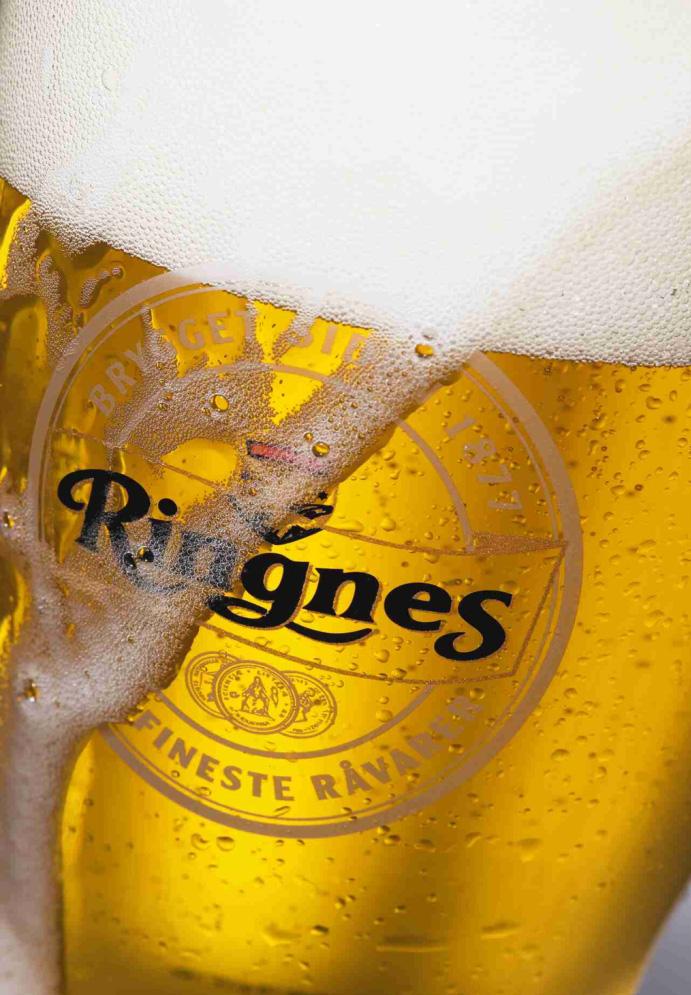 Fakta om Ringnes Norges største bryggeriselskap, 100 prosent eiet av Carlsberg Produserer årlig ca 370 millioner liter drikke Markedsleder med