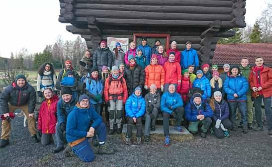 Foto: Gaute Dalastøyl Jensen Inntrykk fra turledersamlingen og frivilligfest på Sæteren gård 17.-18. november 2018 v/ Ragna Hirsch Turledersamlingen ble i år arrangert av DNT Ung.