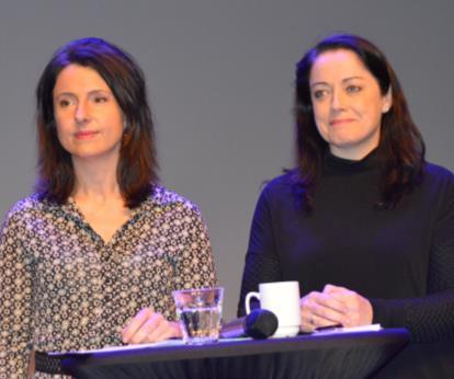 Journalist og forfattar av boka «De beste intensjoner», Anne Karin Sæther, drog i gang konferansen med foredrag om oljenasjonen Norge og klimaendringane.