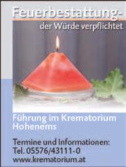 Gallus, Bregenz. XX Feuerwehrtag auf der Fluh. Feldmesse mit Kräutersegnung, anschließend Frühschoppen mit dem Musikverein Fluh und Feuerwehrvorführung. Sa 15.