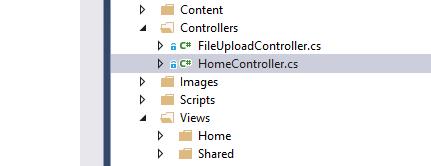 5.6 Dashboard Fig. 5.6.1 - Screenshot fra dashboard-prosjektet i Visual Studio som viser mappeoppsettet til løsningen Dashboardet er en ASP.NET MVC-applikasjon.