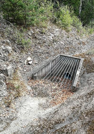 avrenning fra hele åsen ovenfor Sørumlia.