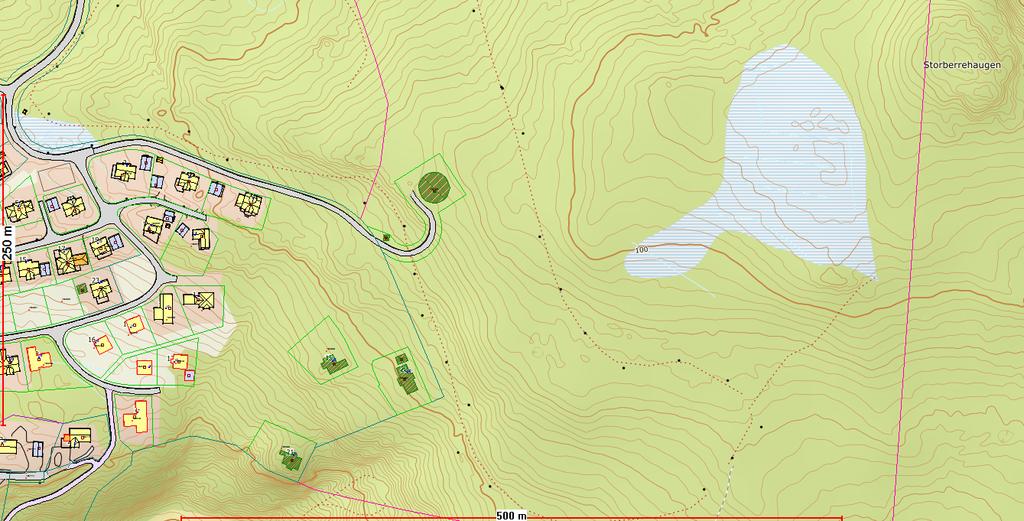 Veg til høydebassenget nord for Skageåsen boligfelt blir adkomstveg til