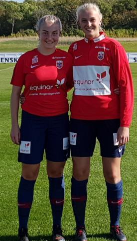 Fra NFF Indre Østland har følgende spillere deltatt på landsdelsamlinger og talentleir i 2018: Oda Edvartsen (J02 Ottestad IL) Selma Panengstuen (J03 Raufoss fotball)