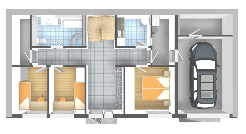 Innholdsrik underetasje med romslig hall, 3 store soverom, funksjonelt bad, 2 boder og praktisk vaskerom.