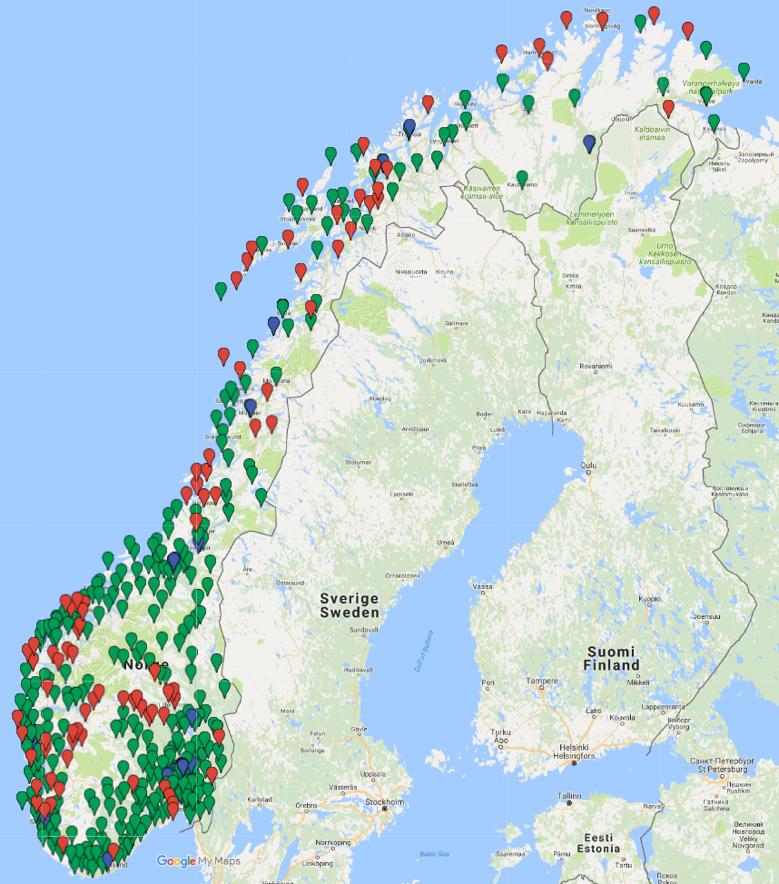 Hornnes Farsund Fet Fitjar Fjaler Fjell Flekkefjord Flesberg Flora Flå Folldal Forsand Fredrikstad Frogn Froland Frosta Fræna Frøya Fyresdal Førde Gildeskål Giske Gjemnes Gjerdrum Gjerstad Gjesdal