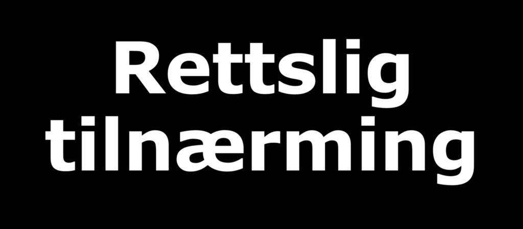 Rettslig