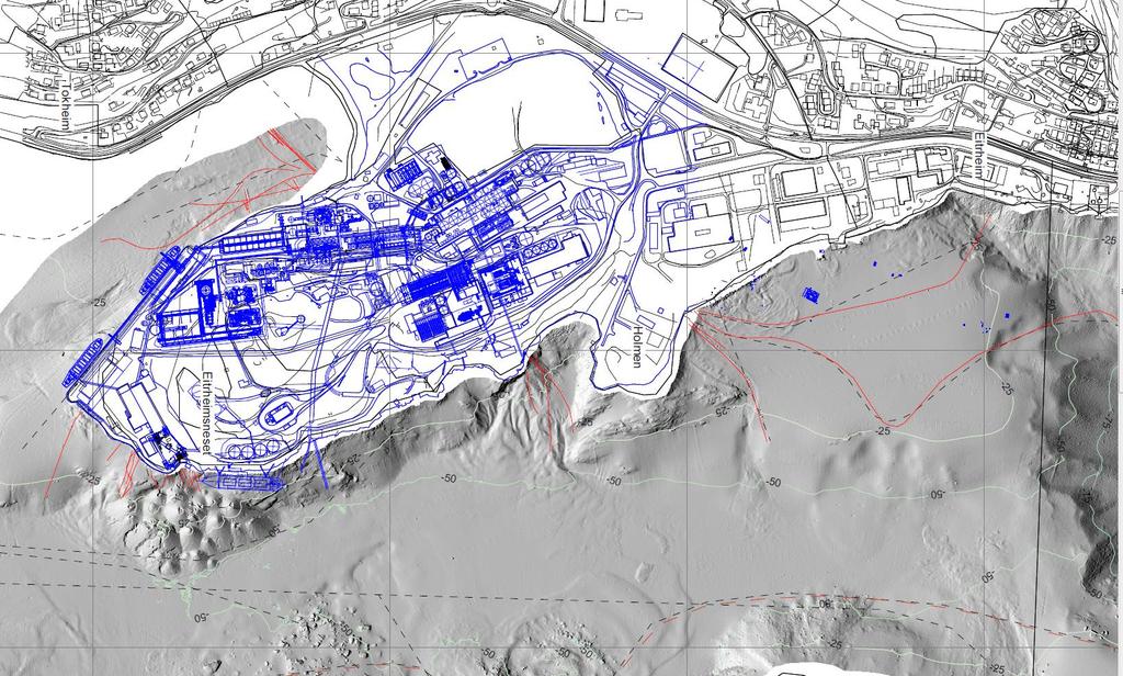 Vurdering av geotekniske og miljøtekniske undersøkelser 5 Kostnader geotekniske og miljøtekniske undersøkelser Deponi ved Eithreim og nordover anses som den mest aktuelle lokasjonen, idet de to andre