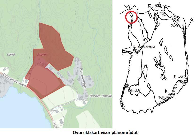 Vedlegg: Plankart, datert 11.08.17. Planbestemmelser, datert 09.02.18. Planbeskrivelse og øvrige dokumenter ligger i kommunens planregister: http://webhotel3.gisline.no/webplan_0628/gl_planarkiv.aspx?