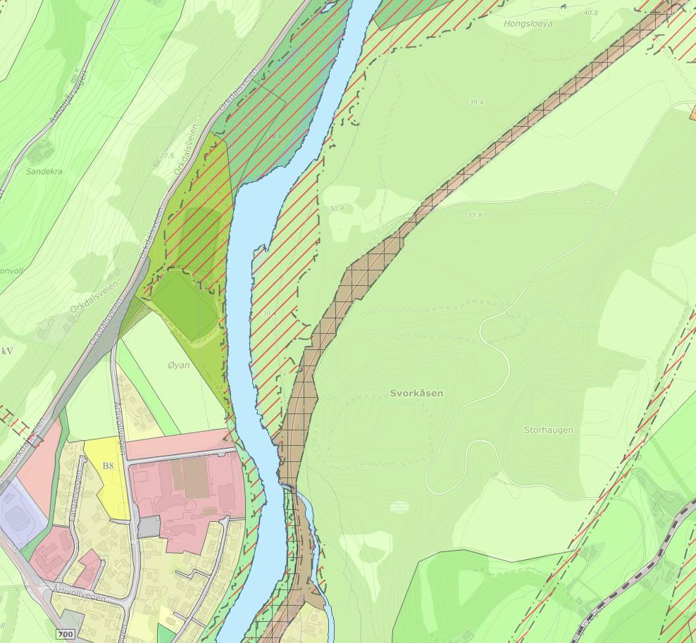 3. Planstatus og rammebetingelser 3.1 Overordnede planer I kommuneplanens arealdel er området avsatt til LNFR-område.