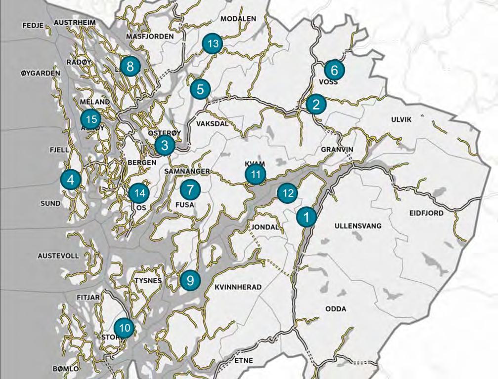 Vedlegg 1 - Prosjektark Prosjektark tiltak i 2019 12 - FORSTERKNING Tiltakshavar: Statens vegvesen Føremål: Ruste opp eksisterande vegnett som har forfalle over lengre tid, med sikte på å halde