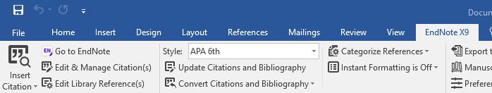 OBS: Vær oppmerksom på at det finnes en enklere EndNote online versjon i tillegg til EndNote.