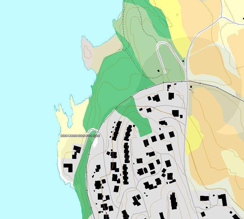 Planområdet Figur 9 Utsnitt av Bergen kommunes turkart. (bergenskart.no) Figur 10 Bilde fra planområdet. 6.