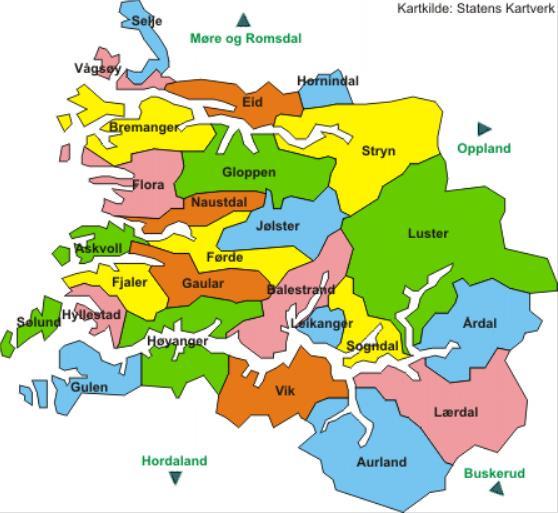 Askvoll Sogn Aurland og Fjordane fylke Ca. Balestrand 109.