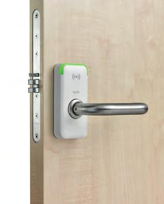 XS4 Nordisk MINI er kompatibel med skandinaviske standarddører tilpasset skandinaviske standard innfelte låskasser. Dørene beholder alle brannsertifikater fordi boring er unødvendig.