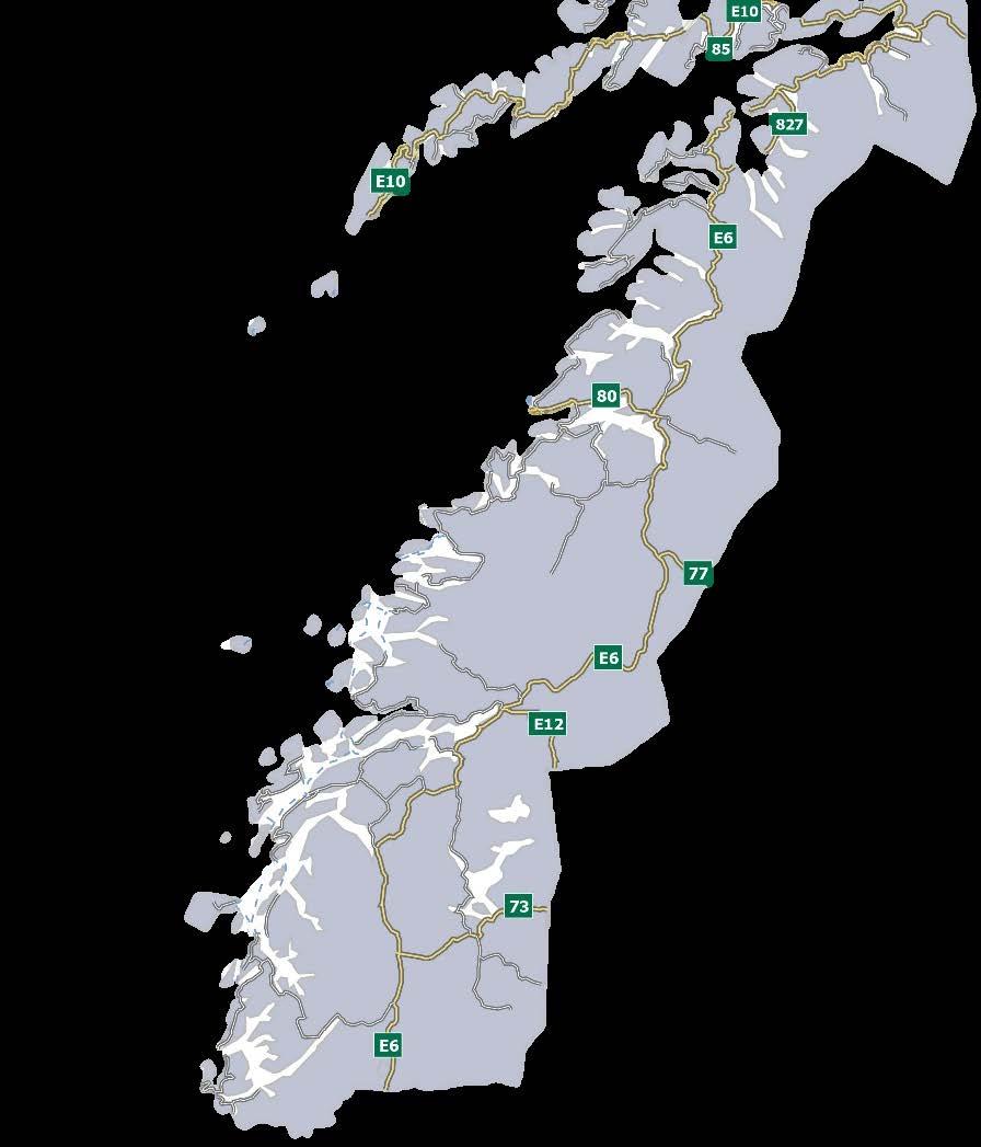 Mulig oppstart 2022-23 E6 Sørfoldtunnelene Tunnelsikkerhetsforskriften (2007) stiller krav til utrustning i