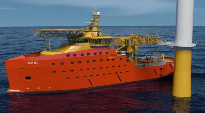 Østensjø Rederi can be happy about the contracts for construction and operation of two large service operation vessels for offshore wind at an extremely demanding time for oil and gas service