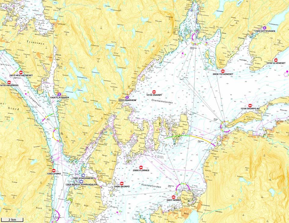 OMRÅDESKILDRING Granskinga er utført utanfor settefiskanlegget på Onarheim, i Onarheimsfjorden (figur 1).