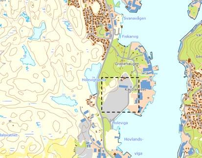 Plankontoret har fått utarbeidet forslag til endring av områdereguleringsplan for havn og næringsområde på Kaupanes. Det legges opp til justering av deler av vegtraseen for veg SKV 3.