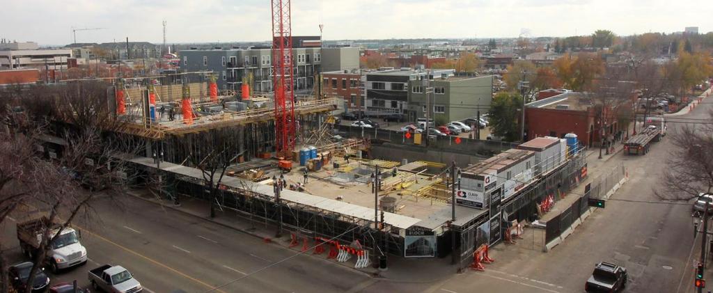 OCTOBER 2017 HISTORY IN THE MAKING LOCATED ON ONE OF EDMONTON S OLDEST STREETS IN THE HISTORIC OLD STRATHCONA NEIGHBOURHOOD, Raymond Block is named after the original Raymond Hotel which was located