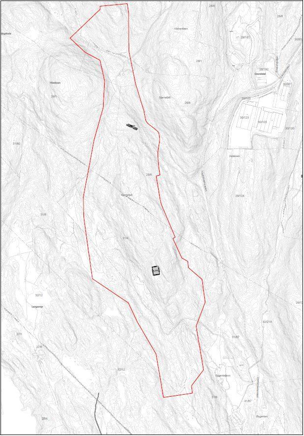 Figur 9. Endret plankart for vertikalnivå 3, over grunnen.