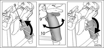MERK: Pinnene (11) er fjærladet og man må derfor være forsiktig når avtrekkeren fjernes. 7. Ta av fjæren (12) og skyv pinnene (11) fra pistolhuset (1). 8.
