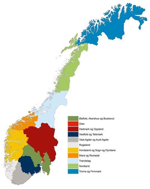 Ny struktur for fylkesmannsembetene Vedtatt av Kongen i statsråd 10. mars 2017.