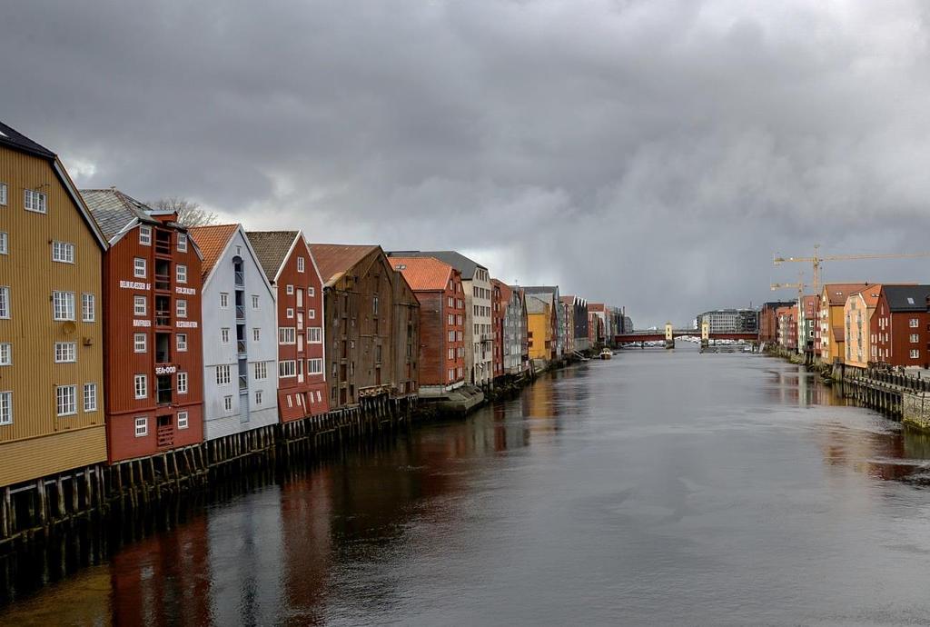 Kartkilde: Kartverket. Figur 3 Bilde av området i Nidelva.