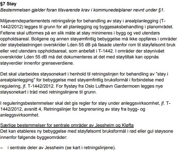 Utendørs støyutredning ifm.