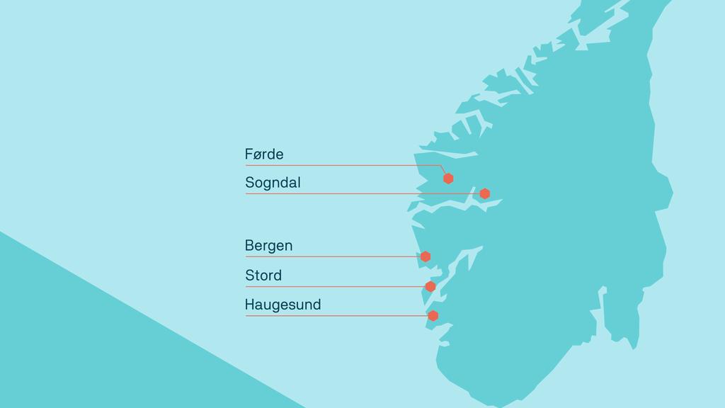 5 campusar frå nord