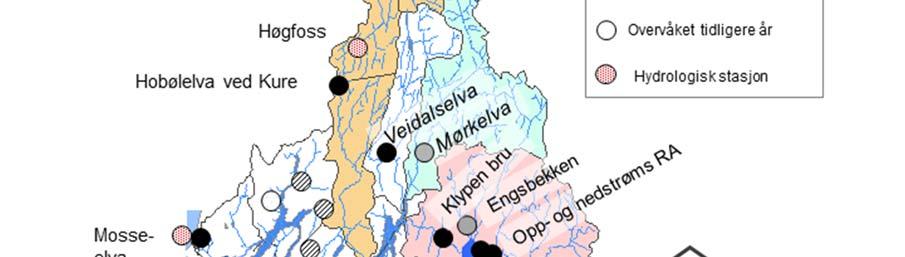 nedstrøms renseanlegget i Svinna er 5, mens lokalisering av