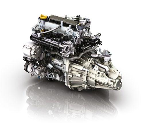 Høy ytelse, nøkternt forbruk ENERGY-motoren i Renault Clio bygger på nyskapende teknologi, til dels hentet direkte fra motorsport.